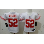 nike kids nfl jerseys san francisco 49ers #52 patrick willis white[nike]