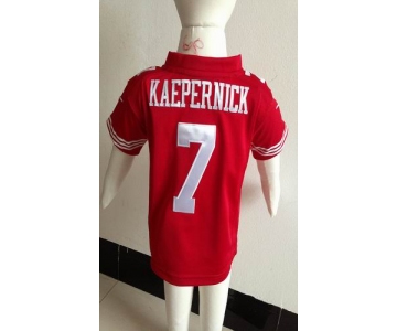 nike kids nfl jerseys san francisco 49ers #7 colin kaepernick red[nike]