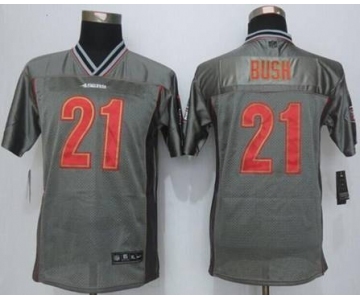 nike youth nfl jerseys san francisco 49ers #21 bush grey[Elite vapor][bush]