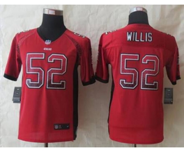 nike youth nfl jerseys san francisco 49ers #52 patrick willis red[Elite drift fashion]