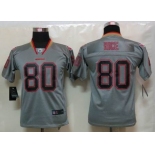 nike youth nfl jerseys san francisco 49ers #80 jerry rice grey[Elite lights out]