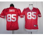 nike youth nfl jerseys san francisco 49ers #85 davis red[nike]