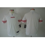 nike youth nfl jerseys san francisco 49ers blank white[nike limited]