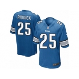 Men's Nike Detroit Lions #25 Theo Riddick Game Light Blue Team Color NFL Jersey