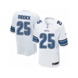 Men's Nike Detroit Lions #25 Theo Riddick Game White NFL Jersey