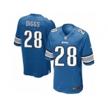 Men's Nike Detroit Lions #28 Quandre Diggs Game Light Blue Team Color NFL Jersey