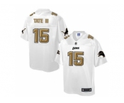 Nike Detroit Lions #15 Golden Tate III White Men's NFL Pro Line Fashion Game Jersey