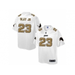 Nike Detroit Lions #23 Darius Slay JR White Men's NFL Pro Line Fashion Game  Jersey