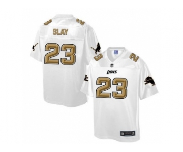 Nike Detroit Lions #23 Darius Slay White Men's NFL Pro Line Fashion Game Jersey