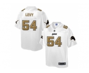 Nike Detroit Lions #54 DeAndre Levy White Men's NFL Pro Line Fashion Game Jersey