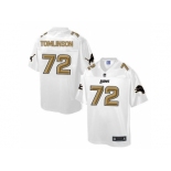 Nike Detroit Lions #72 Laken Tomlinson White Men's NFL Pro Line Fashion Game Jersey