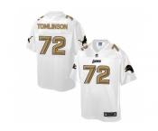 Nike Detroit Lions #72 Laken Tomlinson White Men's NFL Pro Line Fashion Game Jersey