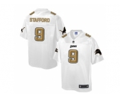 Nike Detroit Lions #9 Matthew Stafford White Men's NFL Pro Line Fashion Game Jersey