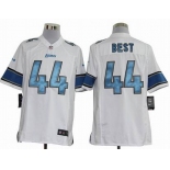 nike nfl jerseys detroit lions #44 jahvid best white[game]