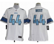 nike nfl jerseys detroit lions #44 jahvid best white[game]