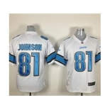 nike nfl jerseys detroit lions #81 calvin johnson white[game]