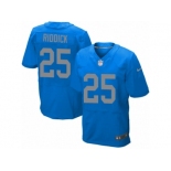 Men's Nike Detroit Lions #25 Theo Riddick Elite Blue Alternate NFL Jersey