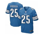 Men's Nike Detroit Lions #25 Theo Riddick Elite Light Blue Team Color NFL Jersey