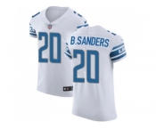 Nike Detroit Lions #20 Barry Sanders White Men Stitched NFL Vapor Untouchable Elite Jersey