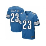 Nike Detroit Lions #23 Darius Slay JR Blue Team Color Men's Stitched NFL Elite Jersey