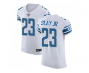 Nike Detroit Lions #23 Darius Slay JR White Men Stitched NFL Vapor Untouchable Elite Jersey