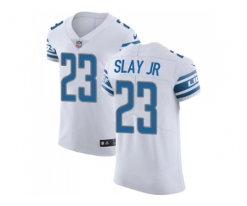 Nike Detroit Lions #23 Darius Slay JR White Men Stitched NFL Vapor Untouchable Elite Jersey