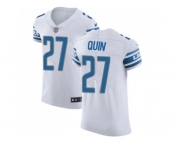 Nike Detroit Lions #27 Glover Quin White Men Stitched NFL Vapor Untouchable Elite Jersey