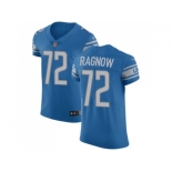 Nike Detroit Lions #72 Frank Ragnow Home Men Vapor Untouchable Blue Elite NFL Jersey