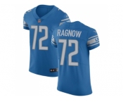 Nike Detroit Lions #72 Frank Ragnow Home Men Vapor Untouchable Blue Elite NFL Jersey