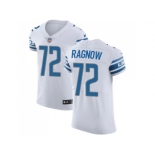 Nike Detroit Lions #72 Frank Ragnow Road Men Vapor Untouchable White Elite NFL Jersey