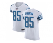 Nike Detroit Lions #85 Eric Ebron White Men Stitched NFL Vapor Untouchable Elite Jersey