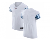 Nike Detroit Lions Blank White Men Stitched NFL Vapor Untouchable Elite Jersey