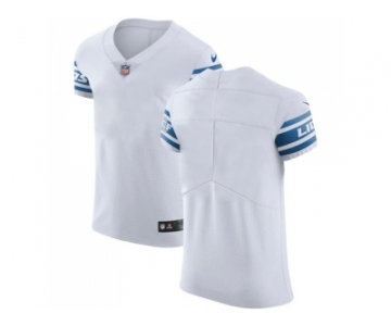 Nike Detroit Lions Blank White Men Stitched NFL Vapor Untouchable Elite Jersey