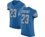 Nike Lions #23 Desmond Trufant Blue Team Color Men's Stitched NFL Vapor Untouchable Elite Jersey