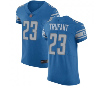 Nike Lions #23 Desmond Trufant Blue Team Color Men's Stitched NFL Vapor Untouchable Elite Jersey