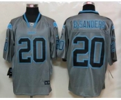 nike nfl jersey detroit lions #20 b.sanders grey[Elite lights out]