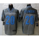 nike nfl jersey detroit lions #20 b.sanders grey[Elite vapor]