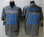 nike nfl jersey detroit lions #20 b.sanders grey[Elite vapor]