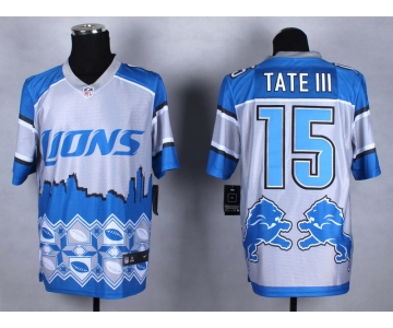 nike nfl jerseys detroit lions #15 tateiii[Elite Style Noble Fashion]