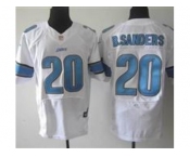 nike nfl jerseys  detroit lions #20 b.sanders white [Elite]