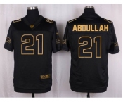 nike nfl jerseys detroit lions #21 abdullah black gold collection[Elite][abdullah]