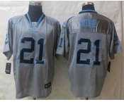 nike nfl jerseys detroit lions #21 bush grey[Elite lights out]