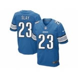 nike nfl jerseys detroit lions #23 darius slay blue[Elite]