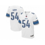 nike nfl jerseys detroit lions #54 levy white[Elite]