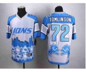 nike nfl jerseys detroit lions #72 tomlinson noble fashion[2015 Elite]