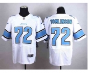 nike nfl jerseys detroit lions #72 tomlinson white[Elite]