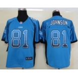 nike nfl jerseys detroit lions #81 calvin johnson blue[Elite drift fashion]