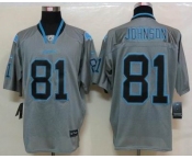 nike nfl jerseys detroit lions #81 calvin johnson grey[Elite lights out]