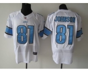 nike nfl jerseys detroit lions #81 calvin johnson white[elite]