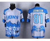 nike nfl jerseys detroit lions #81 johnson[Elite Style Noble Fashion]